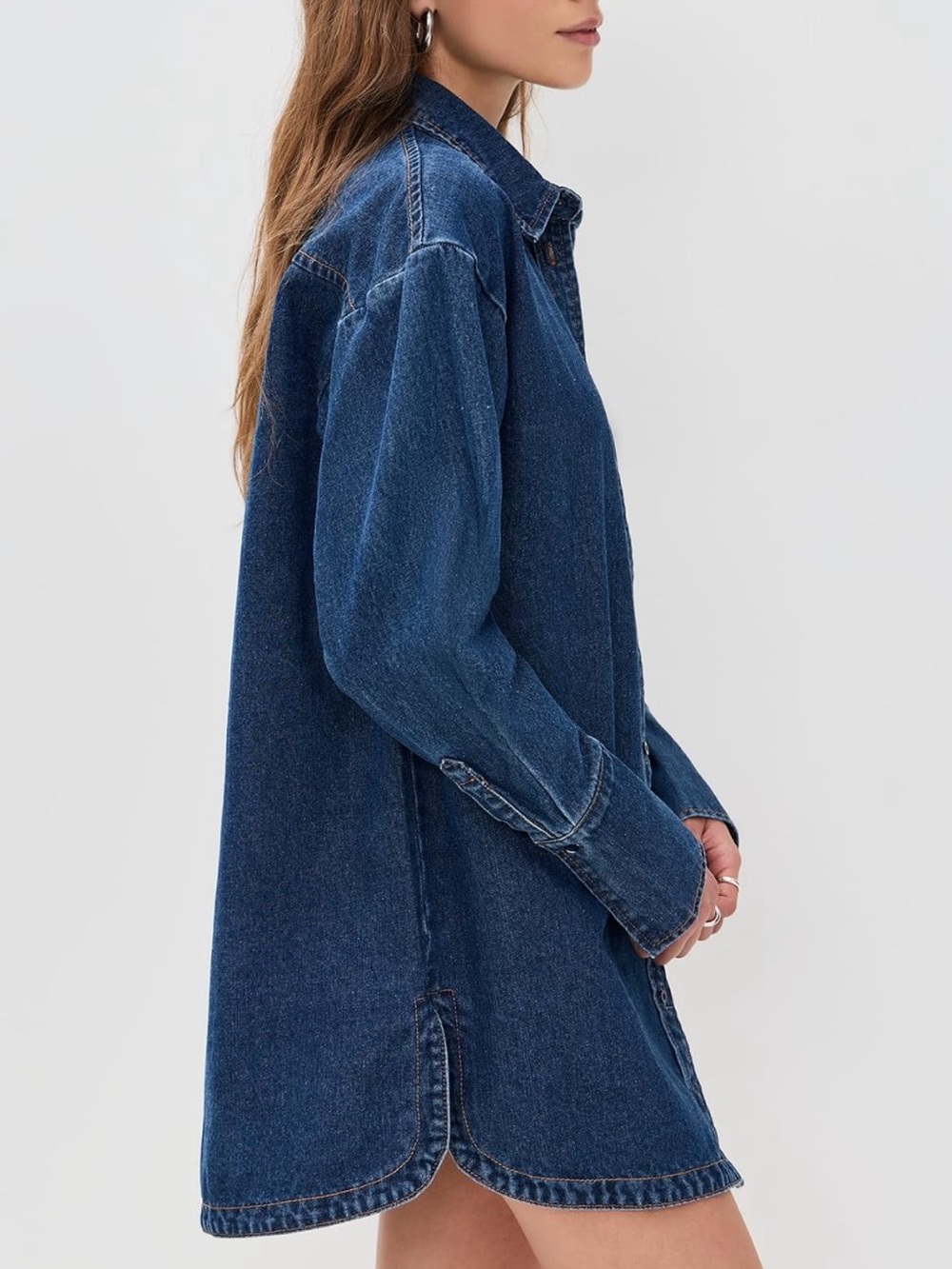 Lioness Dark Denim Dress - Picture 2 of 5